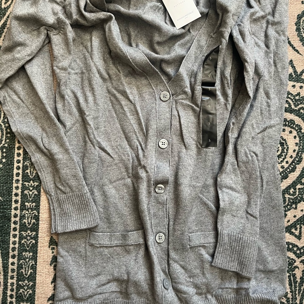 Banana Republic Gray Women's Cardigan